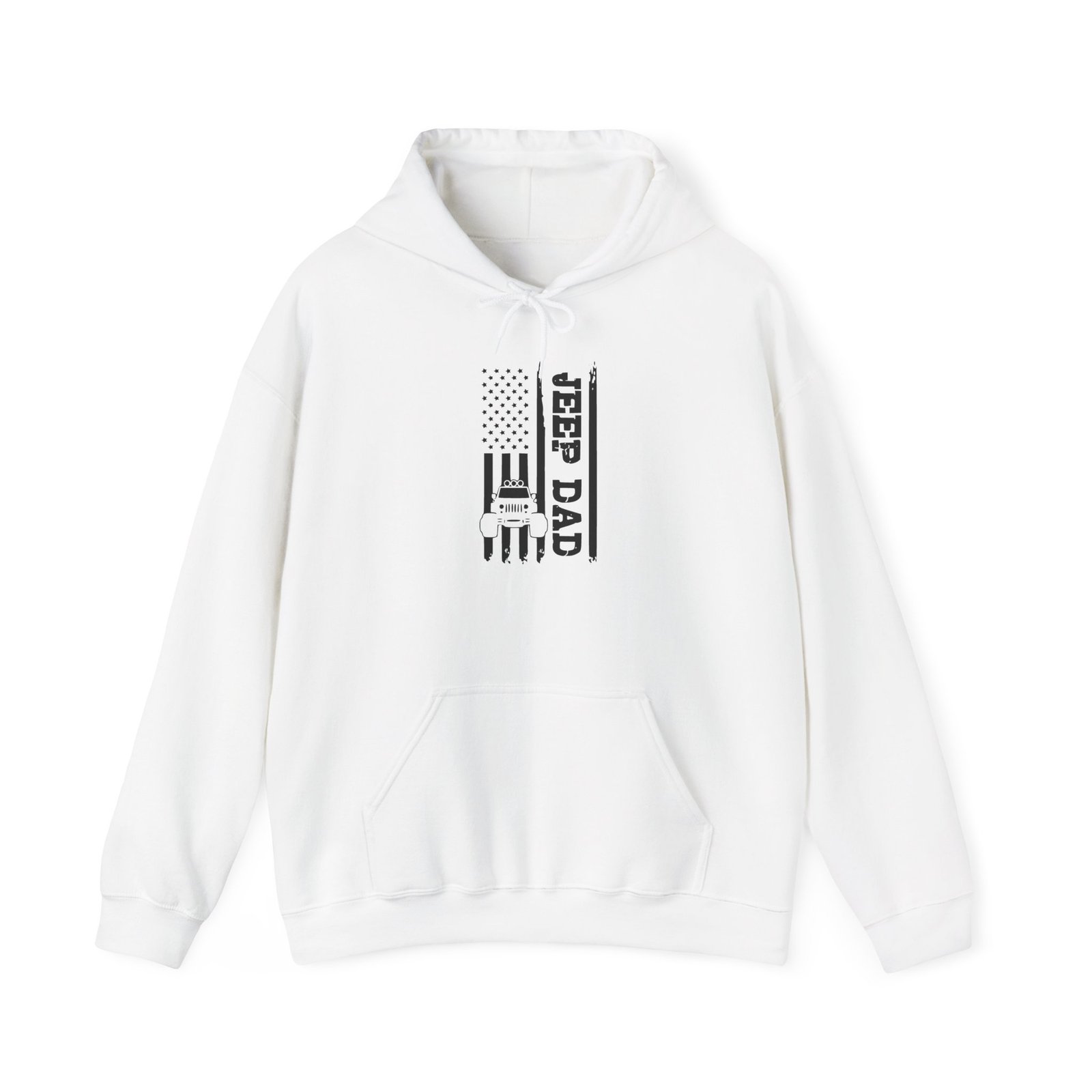 Jeep Dad Flag Hoodie